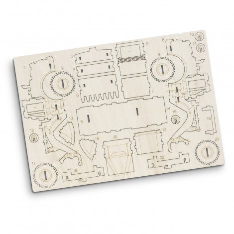 BRANDCRAFT Wheel Loader Wooden Model - Image 4