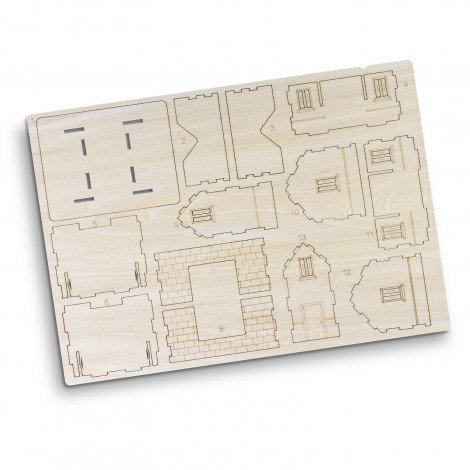 BRANDCRAFT House Wooden Model - Image 4