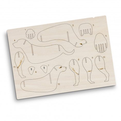 BRANDCRAFT Dog Wooden Model - Image 4