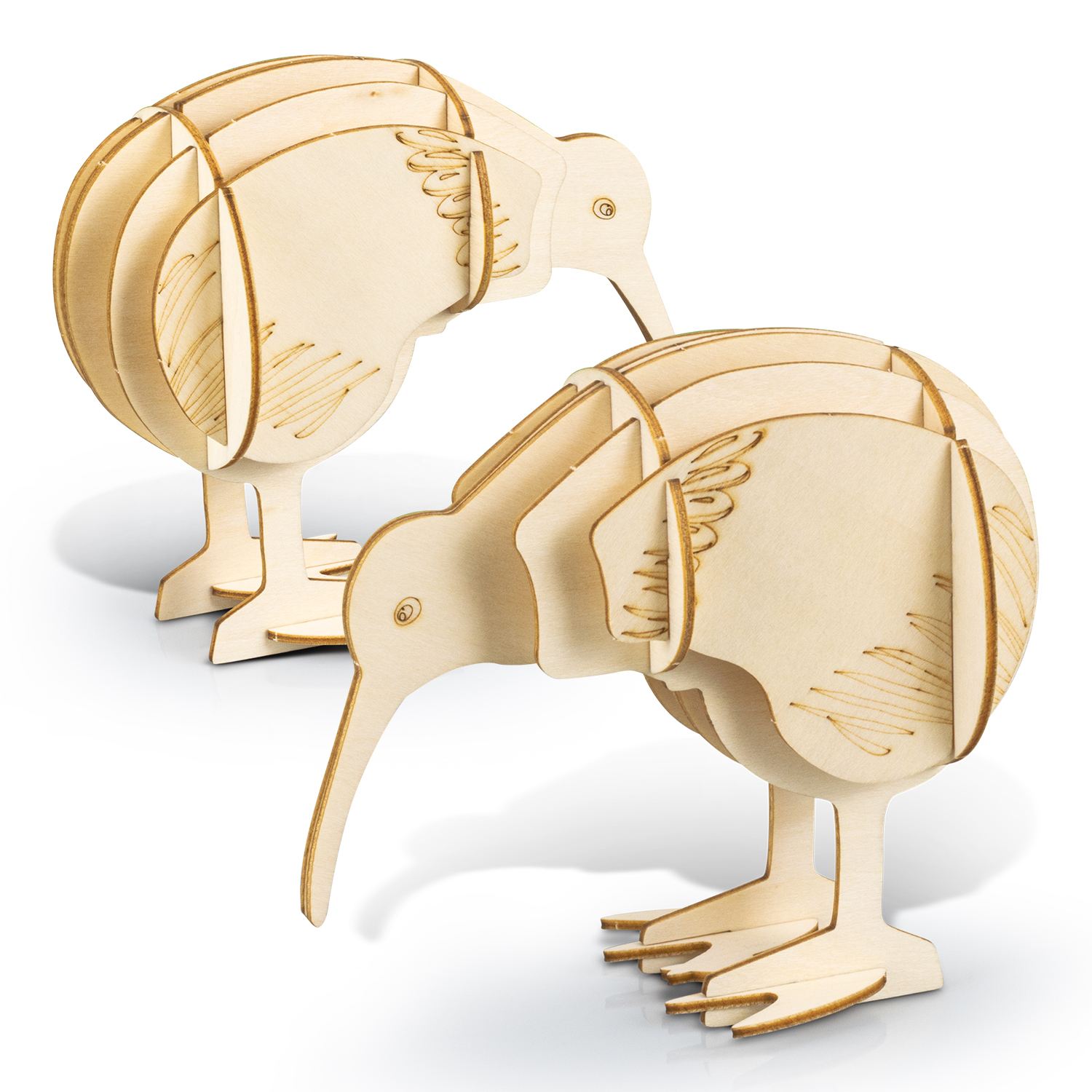 BRANDCRAFT Kiwi Wooden Model - Image 3