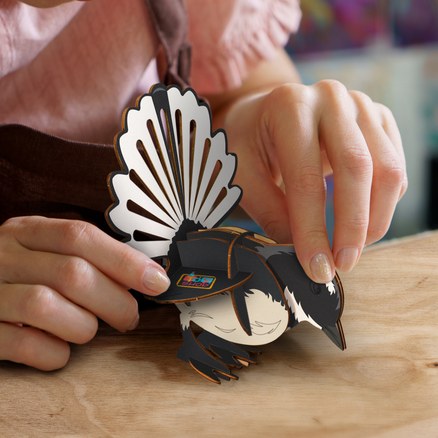 BRANDCRAFT Fantail Wooden Model - Image 7