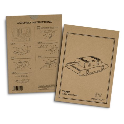 BRANDCRAFT Tank Wooden Model - Image 5