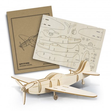 BRANDCRAFT Spitfire Wooden Model - Image 2