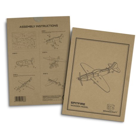 BRANDCRAFT Spitfire Wooden Model - Image 5