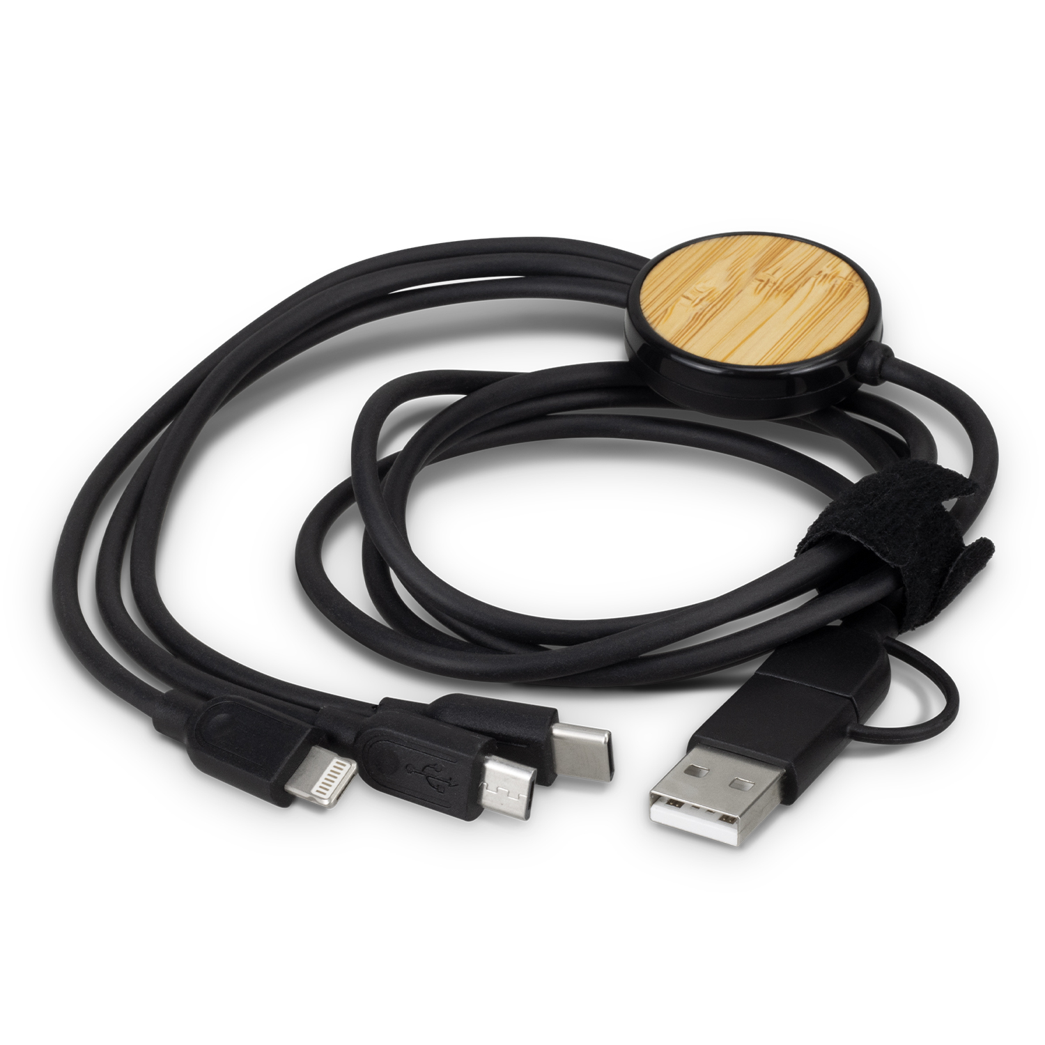 Bamboo Triple Connector Cable - Image 2
