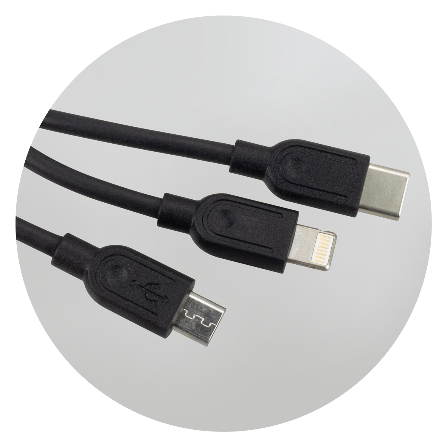 Bamboo Triple Connector Cable - Image 6