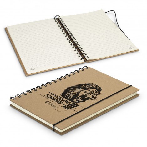 Sugarcane Paper Spiral Notebook - Image 2