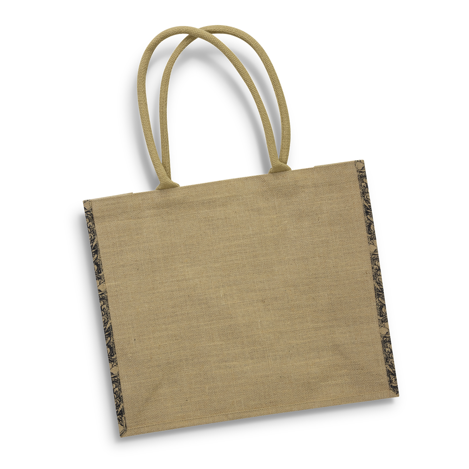 Modena Jute Tote Bag - Image 2