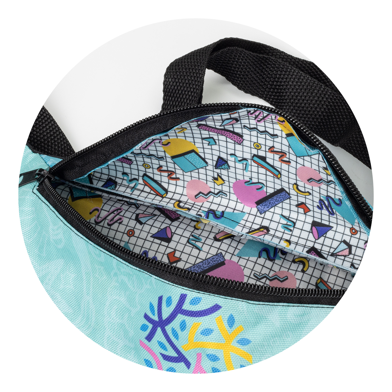Glastonbury Belt Bag - Full Colour - Image 2