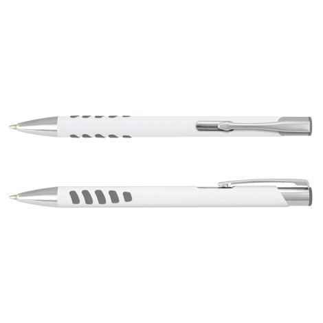 Panama Grip Pen - White Barrel - Image 2