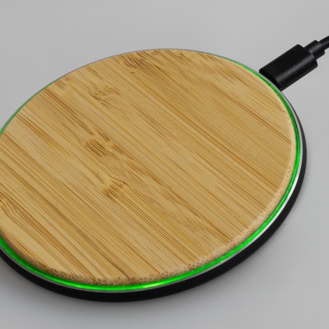 Bamboo 15W Wireless Fast Charger - Image 3