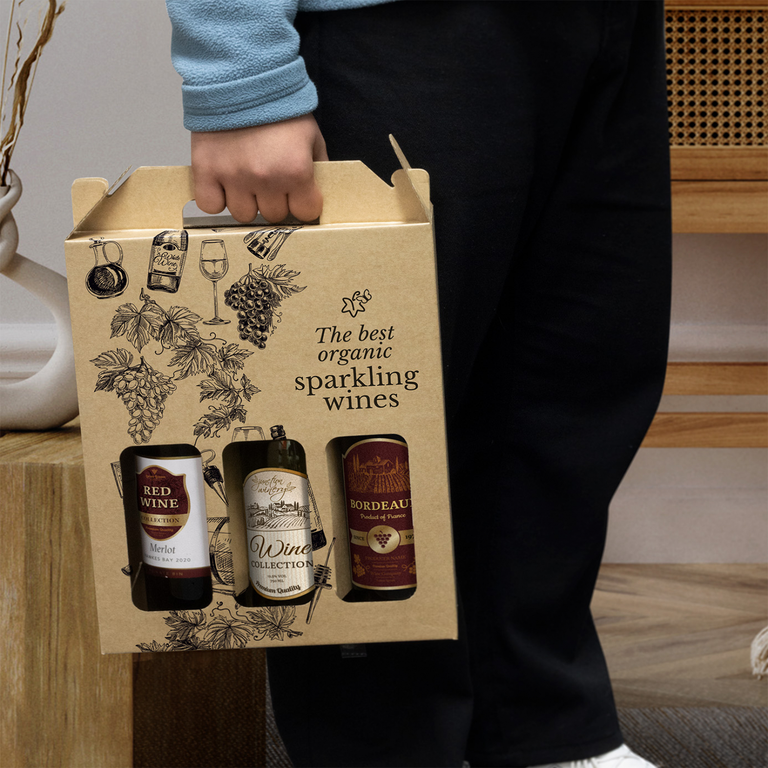 Wine Carry Pack - Triple - Image 5