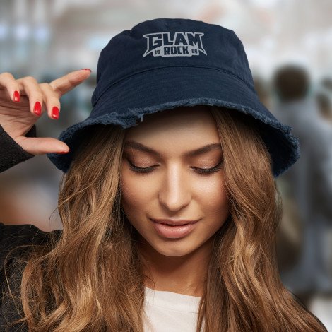 Raw Edge Bucket Hat - Image 7