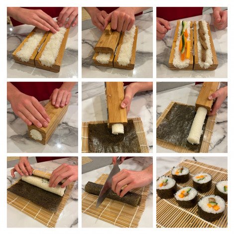 NATURA Bamboo Sushi Maker - Image 8