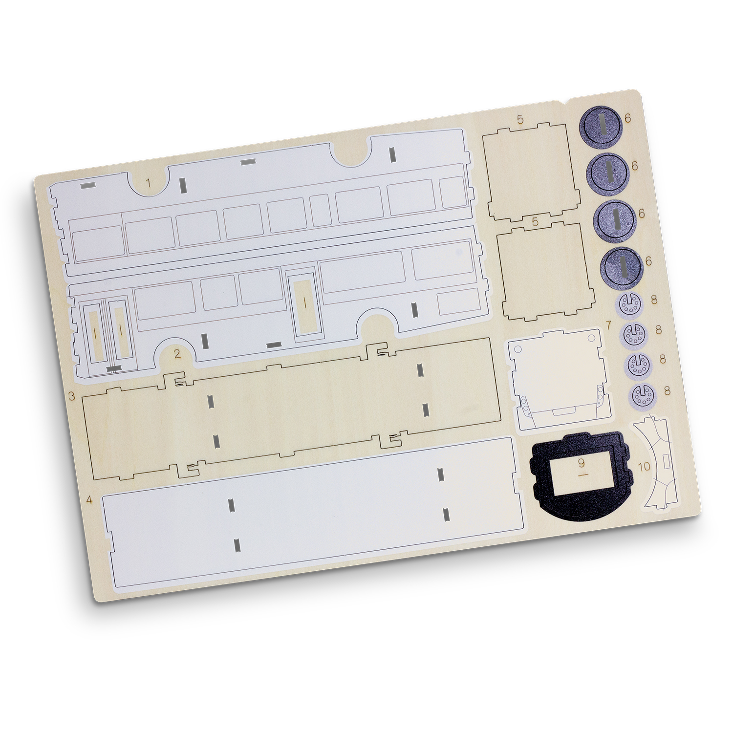 BRANDCRAFT Bus Wooden Model - Image 6