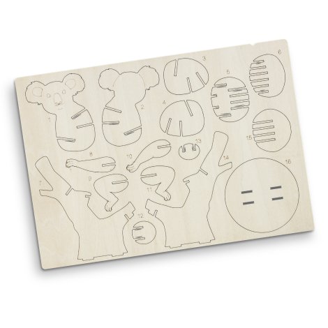 BRANDCRAFT Koala Wooden Model - Image 4