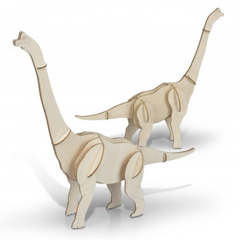 BRANDCRAFT Brachiosaurus Wooden Model - Image 3