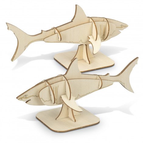 BRANDCRAFT Shark Wooden Model - Image 3