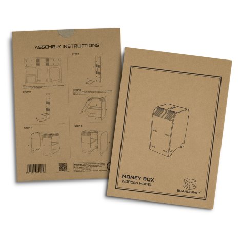 BRANDCRAFT Money Box Wooden Model - Image 5