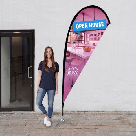 Small Tear Drop Flag Kit