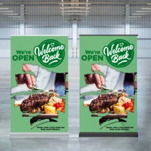 Luxury Pull Up Banner (SC Approved)