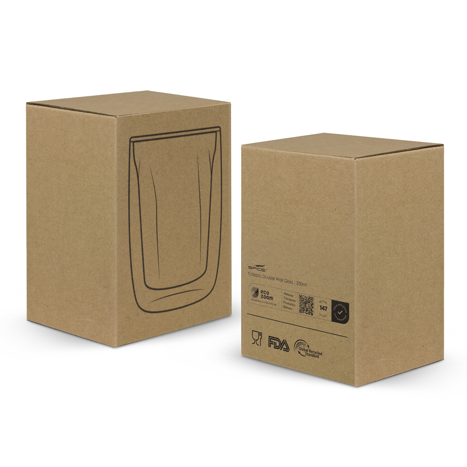 SPICE Calypso Double Wall Glass - 330ml - Image 5