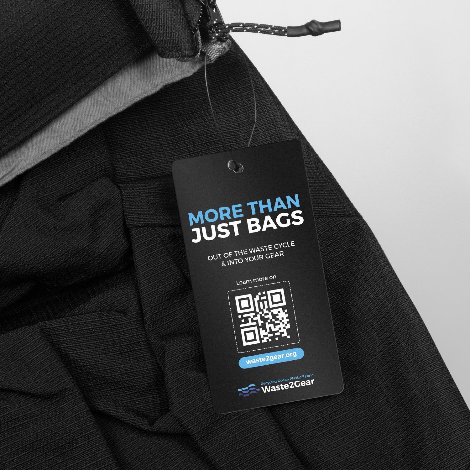 SPICE Waste2Gear Roll Up Computer Backpack - Image 9