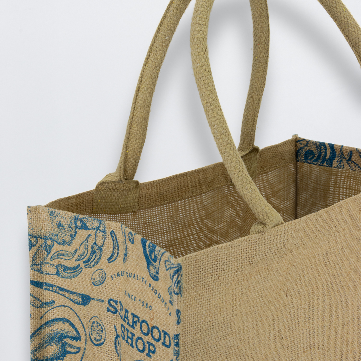 Lanza Jute Tote Bag - Image 3