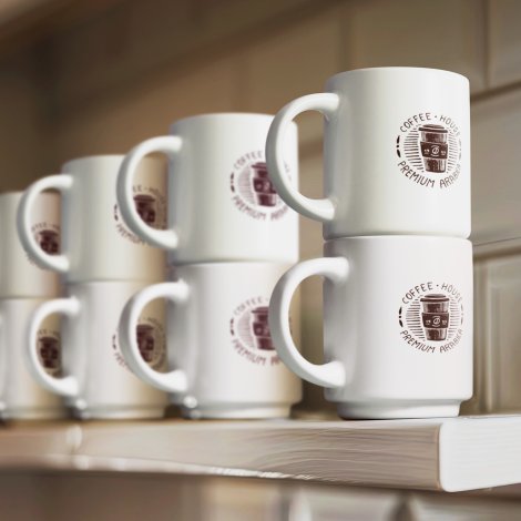 Espresso Stackable Coffee Mug - Image 4