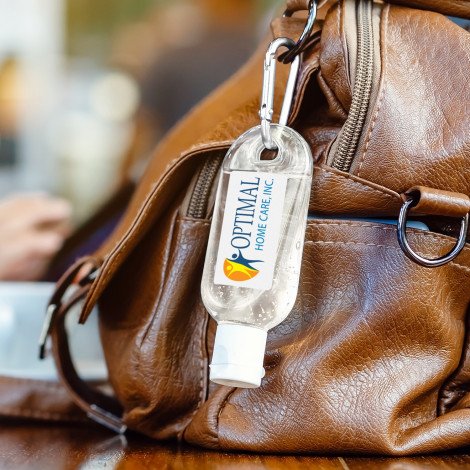 Carabiner Hand Sanitiser 30ml - Image 4