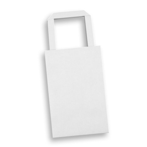 Small Flat Handle Paper Bag Portrait - Image 4