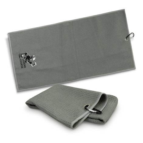 Waffle Golf Towel - Image 2