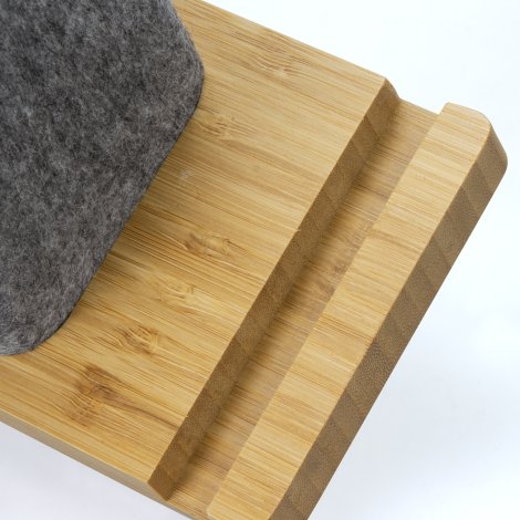 NATURA Bamboo Phone Stand Desk Caddy - Image 4