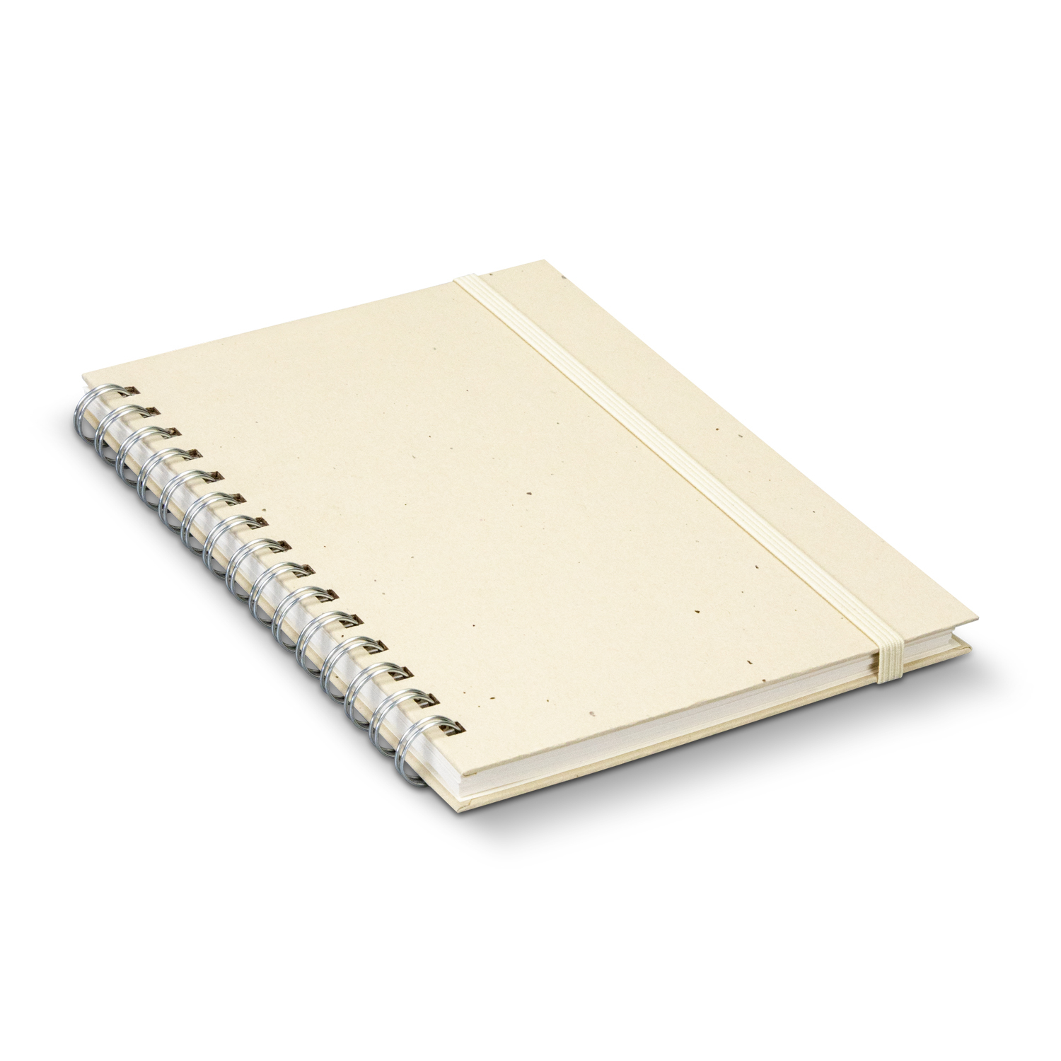 Terra Recycled Paper Spiral Notebook - Image 3