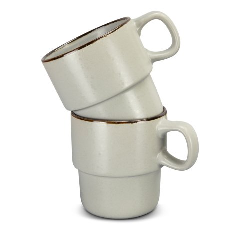 Keepsake Stackable Coffee Cup - Set of 2 - Image 3