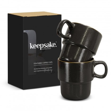 Keepsake Stackable Coffee Cup - Set of 2 - Image 7