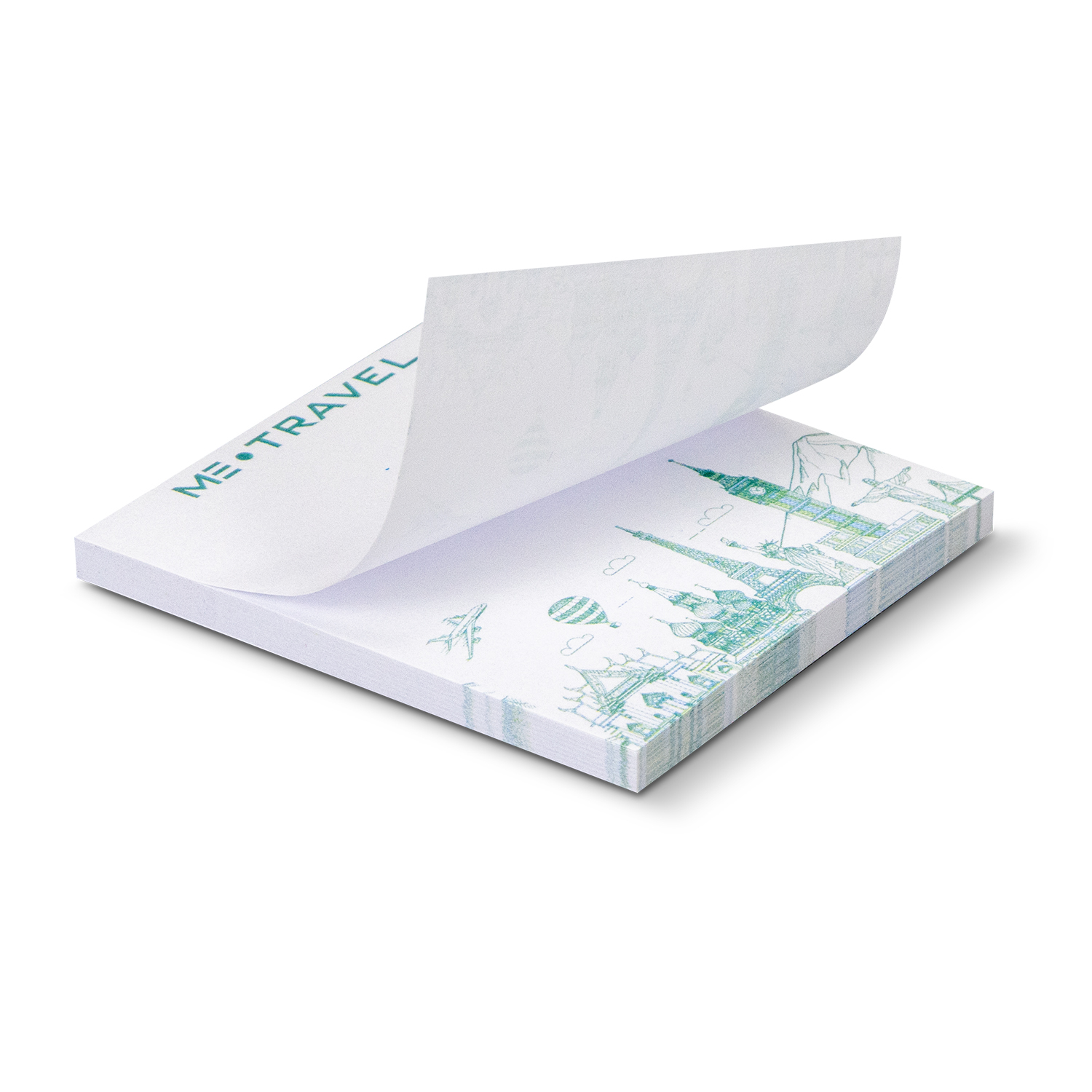 Sticky Pad 70 x 75mm - 50 Sheets - Image 3
