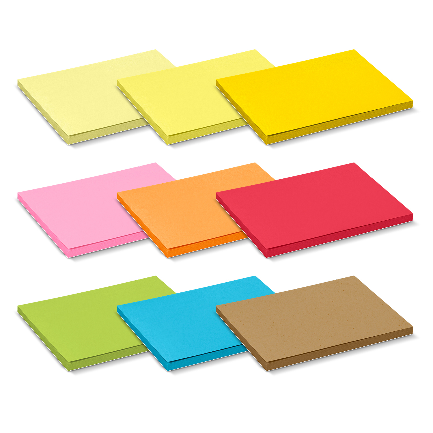 Coloured Sticky Pad 100 x 75mm - 50 Sheets - Image 4