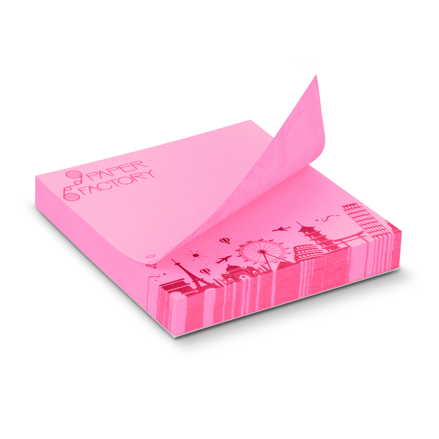 Coloured Sticky Pad 70 x 75mm - 100 Sheets - Image 3