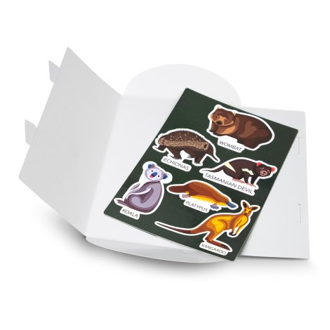 Custom Die Cut Magnet Sheet - A5