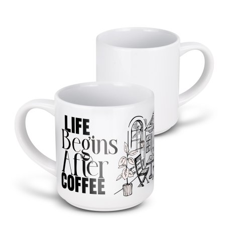 Arista Stackable Coffee Mug