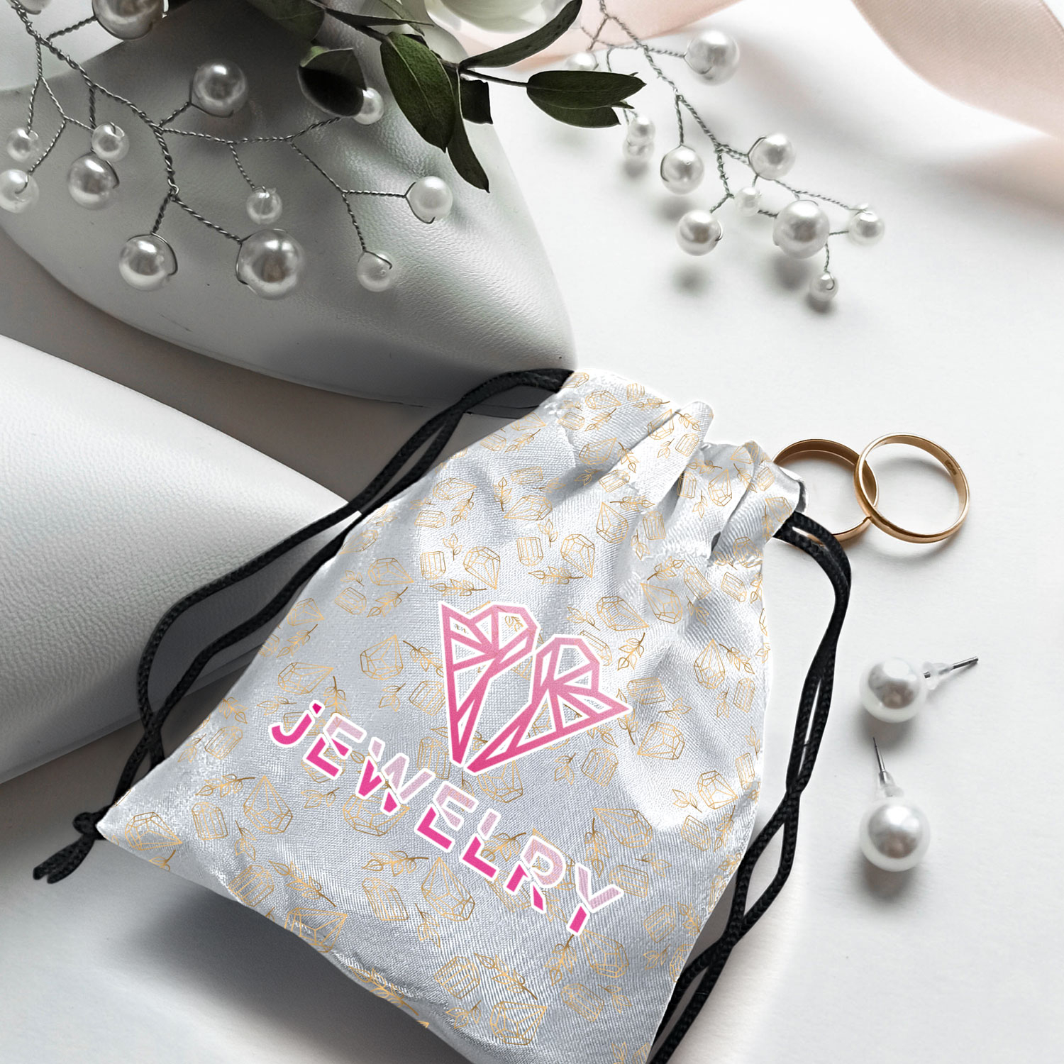 Satin Gift Bag - Small - Image 5