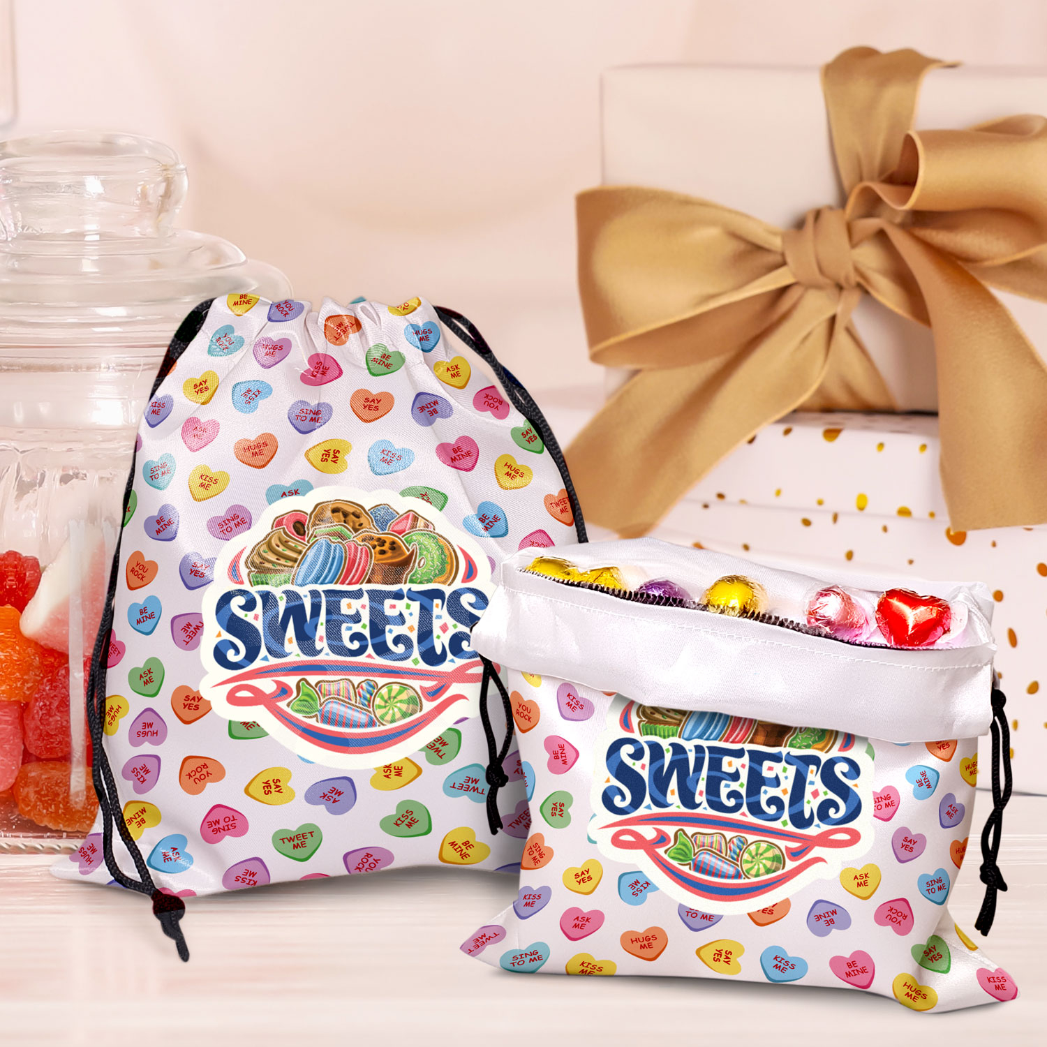 Satin Gift Bag - Medium - Image 5