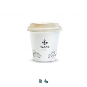Compostable Paper Coffee Cup - 180ml