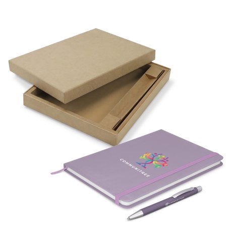 Omega Fashion Notebook and Pen Gift Set - Image 13