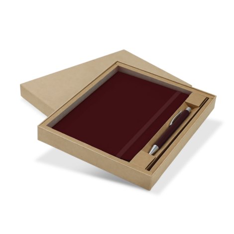 Omega Fashion Notebook and Pen Gift Set - Image 5