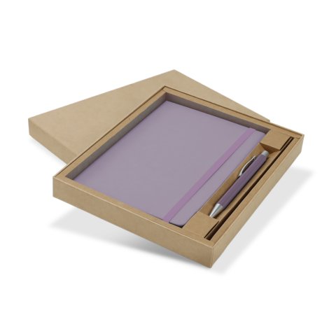 Omega Fashion Notebook and Pen Gift Set - Image 9