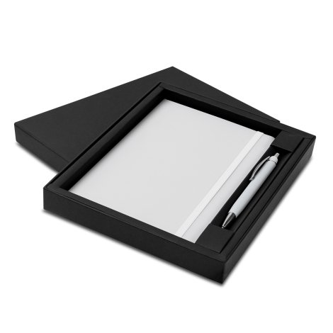 Omega Notebook and Pen Gift Set - Image 2