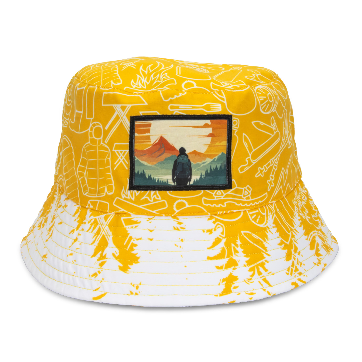 Sonny Custom Bucket Hat with Full Colour Patch - Image 2