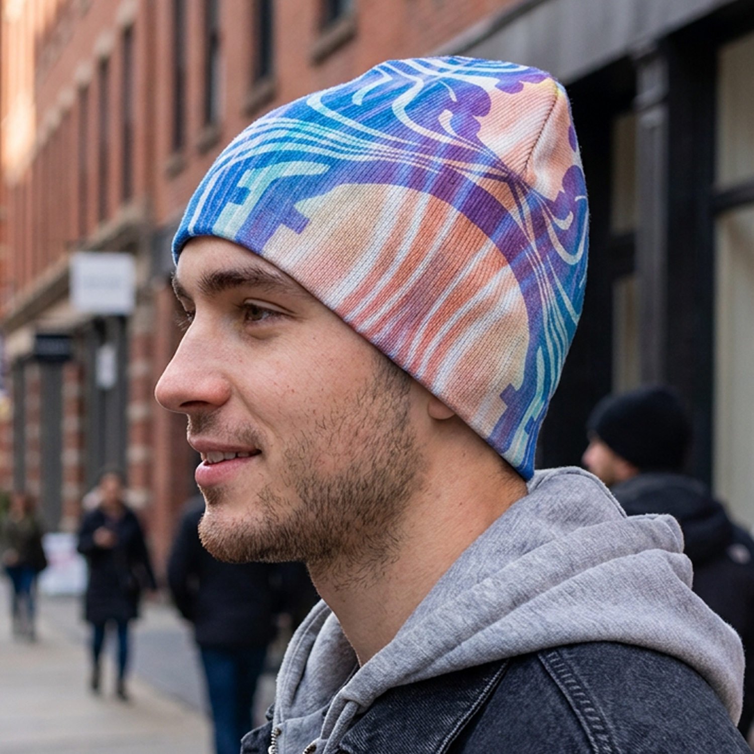 Commando Custom Full Colour Beanie - Image 3